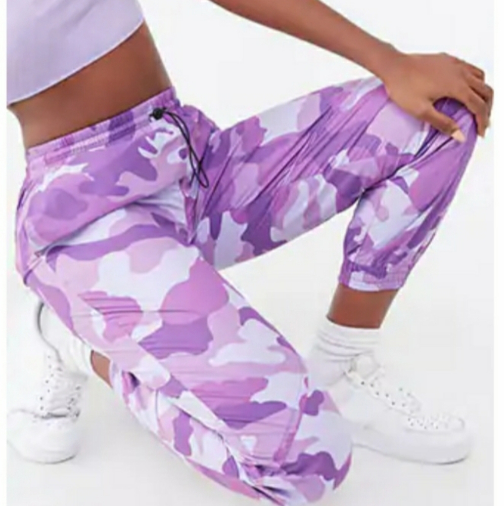 Camo Windbreaker Joggers